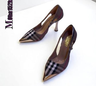 checked shoes